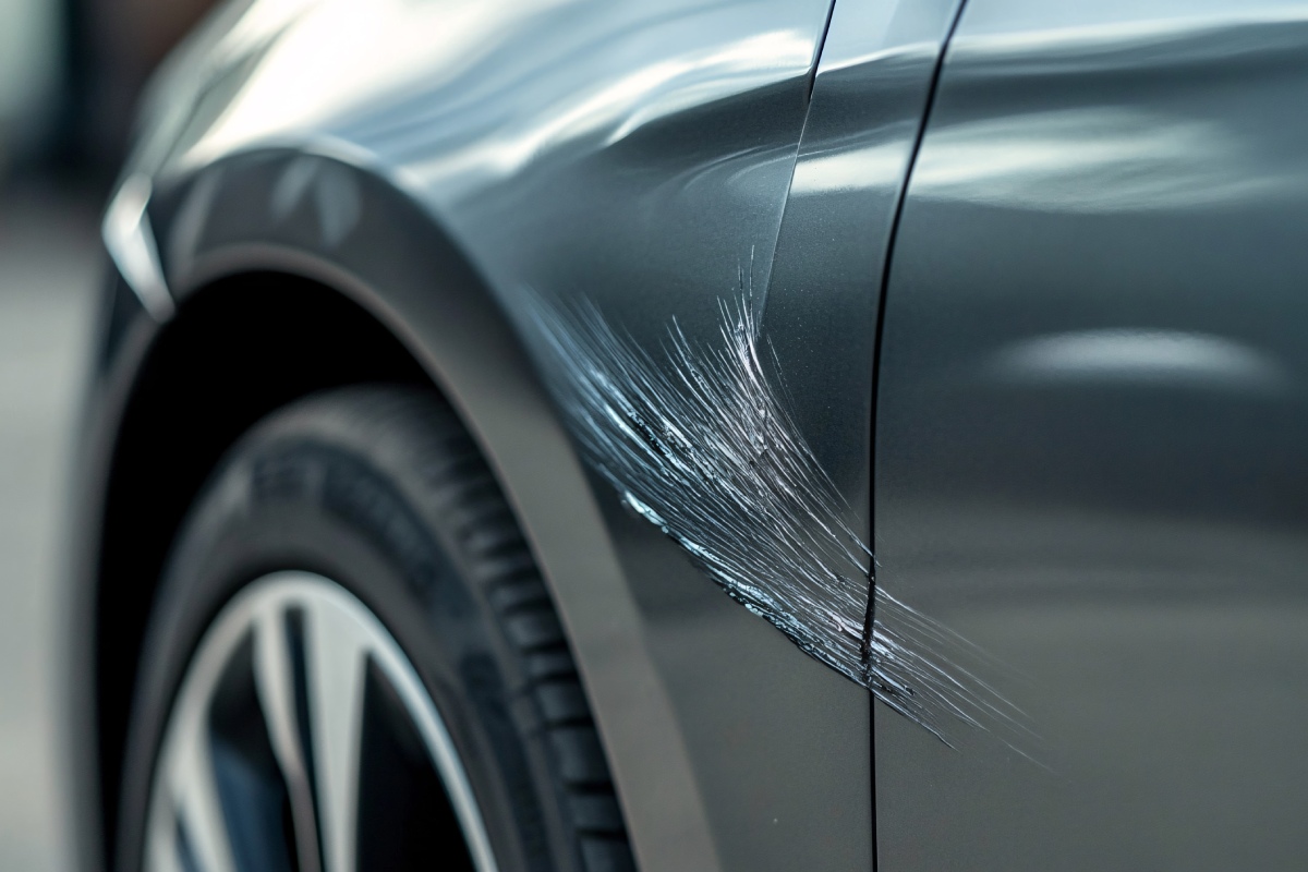 Togliere graffi auto profondi per un'auto come nuova